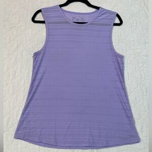Zyia Luxe Muscle Tank Lavender